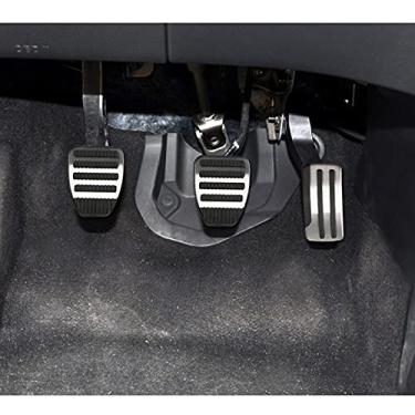 Imagem de JIERS Capa de pedal, para Nissan Altima 2010-2018, at MT Gas Pedale Pedal de freio Peças de pedais de carro de aço inoxidável