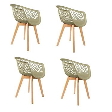 Imagem de Conjunto 4 Cadeiras Web Empório Tiffany Wood Fendi
