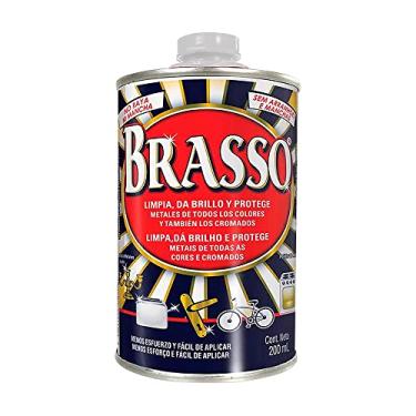 Imagem de Polidor de Metais Brasso 200ml, Prata