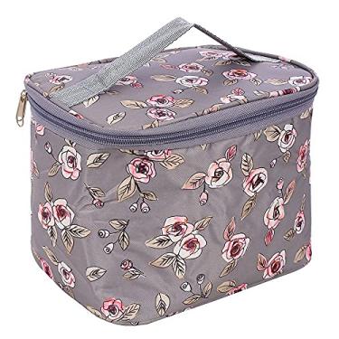 Imagem de Necessaire Feminina Térmica Floral Alça Mão
