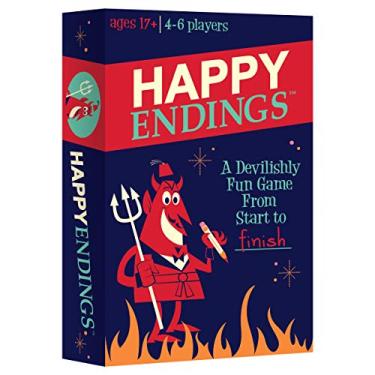 Imagem de All Things Equal, Inc. HAPPY ENDINGS - A Devilishly Fun Adult Card Game From Start to Finish - From the Creator of Adult Loaded Questions