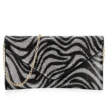 Imagem de BENCOMOM Bolsas femininas douradas bolsas formais noite festa de casamento bolsas elegantes nupcial formatura bolsa de ombro, Dourado, One Size