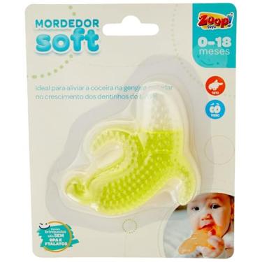 Imagem de Zoop Toys Mordedor Infantil Soft Banana Amarelo Zp00510