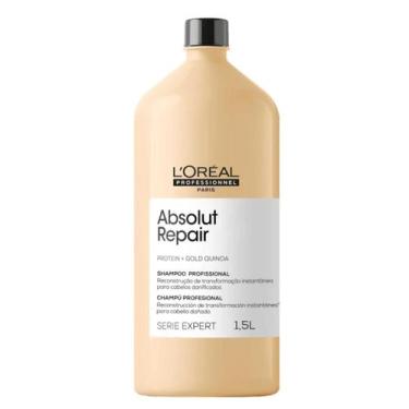 Imagem de Shampoo Gold Quinoa Absolut Repair 1,5L - L'oréal - L'oreal Profession