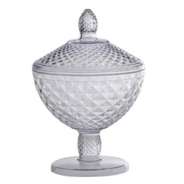 Imagem de Bomboniere De Acrílico Transparente Com Tampa 1,5L - Paramount