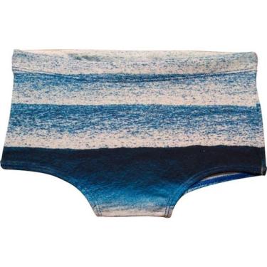 Imagem de Sunga Infantil Menino Surf Listrado Praia Verão Piscina Uv - anjo da m