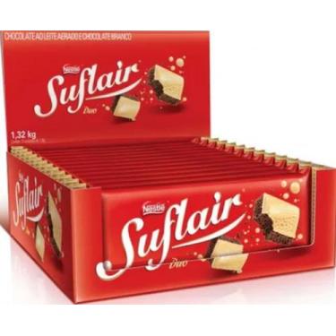 Imagem de Suflair chocolate duo 80g x 16un - Nestlé