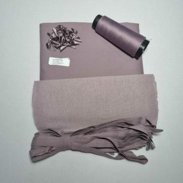 Imagem de Material p/ 5 calcinha lateral dupla plus size - Rendas TDB, Preto