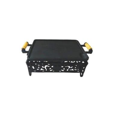 Imagem de Rechaud/bifeteira De Ferro A Álcool Sem Lateral - 1 Chama - Rig Fundid