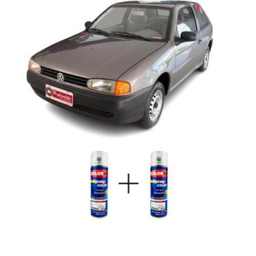 Imagem de SPRAY AUTOMOTIVO Cinza Meteoro VW + SPRAY VERNIZ 300ML - Sherwin Willi