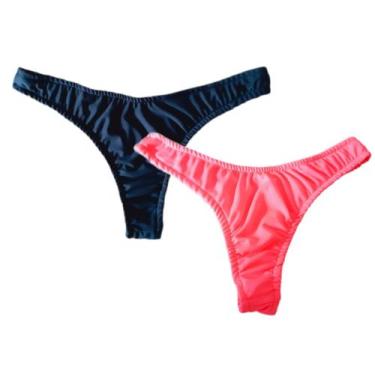 Imagem de Kit com 2 calcinha asa delta fio dental biquíni asa dental - DE UMA MA