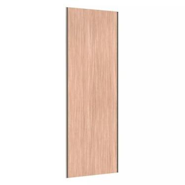Imagem de Porta de Correr Closet 80cm com Puxador Perfil Champagne sem Kit Ferra