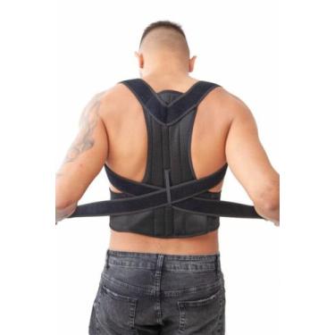 Imagem de Cinta Postural Reforçada Corretor Coluna Lombar - C10 - Fanáticos Por 