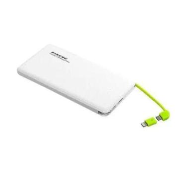 Imagem de Carregador Power Bank 5000 mAh Com Cabo V8 Compatível com Think LG K10