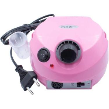 Imagem de Super Lixadeira Motor Elétrica Unhas Nail Drill Porquinho 50000 RPM 1 