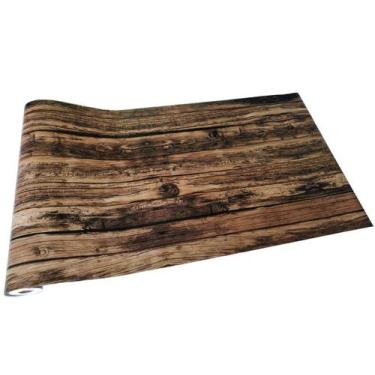 Imagem de Papel De Parede Adesivo Autocolante Madeira De Demolição M214 Lavável 