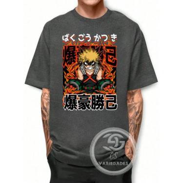 Imagem de Camiseta Boku no Hero Anime Mangá Camiseta  Anime  100% Algodão Malha 