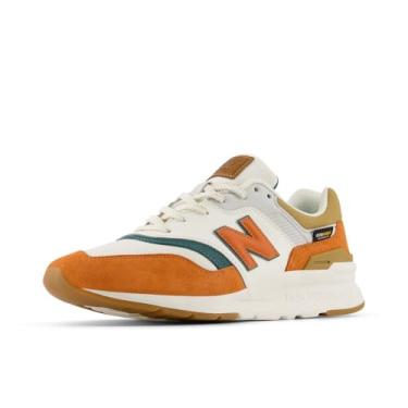 Imagem de New Balance Tênis masculino 997 V1 Cross Trainer, Sal marinho/argila interna/abeto novo, 43