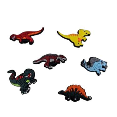 Imagem de Pins Botons para  sandalias Crocs  Modelo Dinossauros
