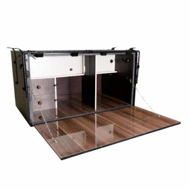 Imagem de Caixa Cozinha Gaveta Caminhão 107x57x64cm1AndarEconômica - PC Cozinhas