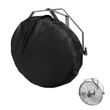 Imagem de Sobana Capa Protetora Para Ventilador De Parede, Compatível Com Ventiladores Industriais E Pedestal 18" 20", 600D, Resistente À Água Poeira, Preta