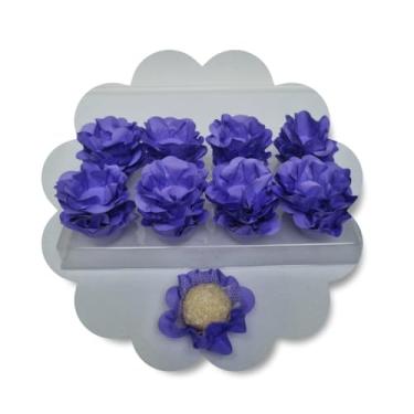 Imagem de Forminhas para Doces Finos, 40 Unidades, para Festas, Casamento e Aniversário (Lilás)