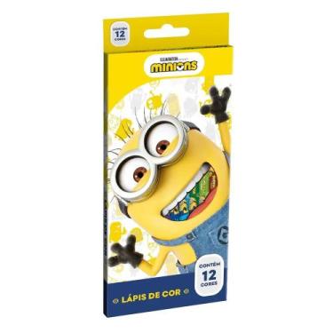 Imagem de Lapis cor minions 12cores cjto 905659 - TRIS, 3