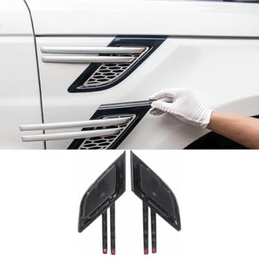 Imagem de Kit de corpo de queixo com acabamento lateral para saída de ar da grelha de admissão para ventilação de entrada de ar para acessórios esportivos 2014-2017 para carros (caixa preta bancária online