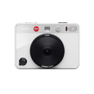 Imagem de Leica Câmera fotográfica digital e instantânea Sofort 2 com tela LCD, dois lançamentos de obturador, 10 efeitos de lente e suporte para aplicativo Leica FOTOS (branca)