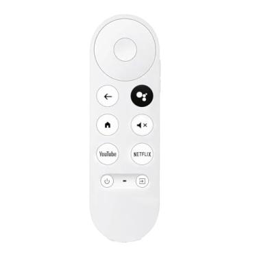 Imagem de Controle remoto de voz de substituição para Google Chromecast, G9N9N para Google TV Streamer GA03131-US GA01919-US GA01920-US GA1923-US GA01409-US GA02464-US GA02463-US