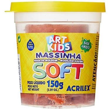 Imagem de Massa Para Modelar Soft 150G.Chocolate Bs Amido - ACRILEX
