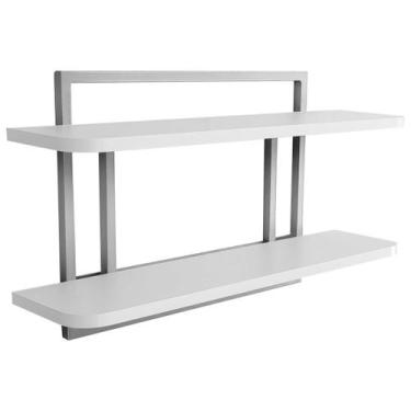 Imagem de Prateleira De Parede Nicho Estilo Industrial Decoração Sala Quarto Esc