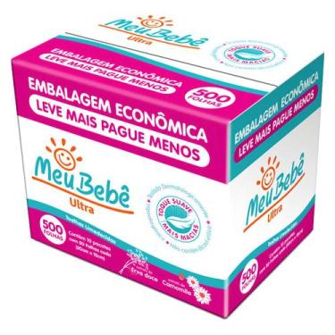 Imagem de Meu Bebê Ultra Toalhas Umedecidas, Hygieline, 500 Folhas