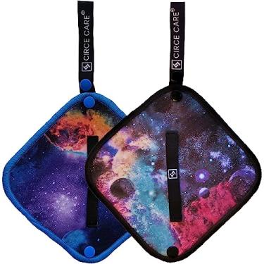 Imagem de CIRCE CARE Pano de xixi: pano de xixi com infusão de prata para mulheres que fazem xixi ao ar livre, lenços absorventes reutilizáveis, alternativa ecológica para papel higiênico, solução de micção