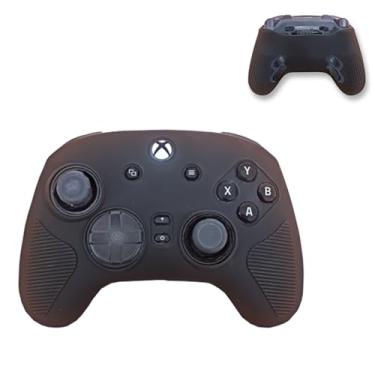 Imagem de NOUKAJU Capa para controle de jogos sem fio Razer Wolverine V3 Pro, capa protetora de silicone, à prova de quedas, arranhões, à prova de choque, à prova de poeira, capa protetora para Razer Wolverine