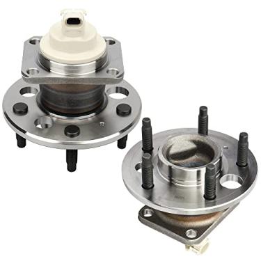 Imagem de IRONTEK 512150 Conjunto de rolamento e cubo traseiro para Buick Allure 05-09, Buick Lacrosse, 00-05 Chevrolet Impala (todos os modelos), 01-05 Pontiac Aztek (FWD) tanto esquerda quanto direita 5 Lugs com ABSIRONTEK IRK512150