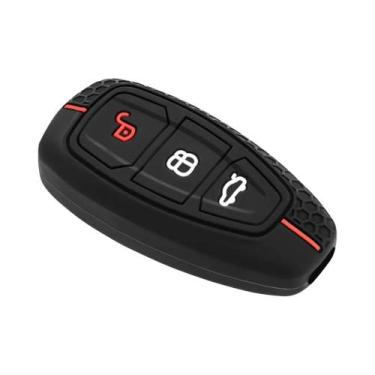 Imagem de Capa De Silicone Para Chave De Carro Ford Kuga Focus Mondeo Fiesta Tit