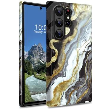 Imagem de DIGTIALL Capa para celular Samsung Galaxy S24 Ultra 6,8 polegadas, capa protetora híbrida de camada dupla para PC rígido e silicone, resistente, à prova de choque, para Samsung Galaxy S24 Ultra