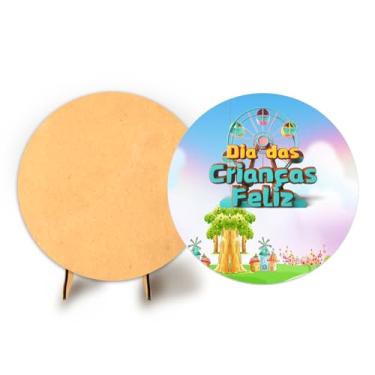 Imagem de Painel 50cm C/Elastico Dia das Crianças + Suporte MDF (CRI0003)