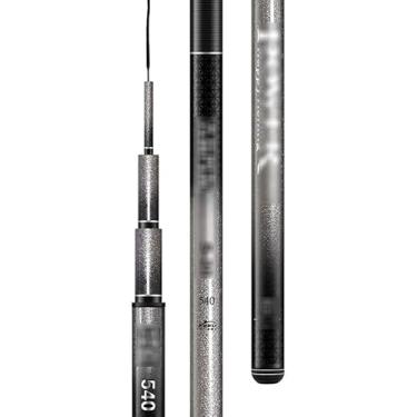 Imagem de Vara de Pesca de Viagem Vara de pesca extremamente leve, pequena e abrangente, ultraleve, carbono rígido, vara mão para carpa(8.1M)