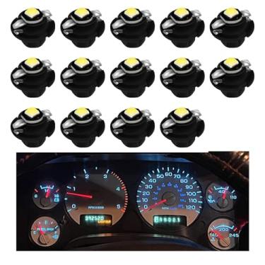 Imagem de MbuyDIY Kit de substituição de lâmpadas LED brancas do painel do painel do painel do medidor de instrumento compatível com Dodge Ram 1500 2500 3500 2002-2006, pacote com 14