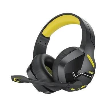 Imagem de Fone De Ouvido Gamer Sem Fio Dual Com Microfone Para PC, PS4, PS5, Lap