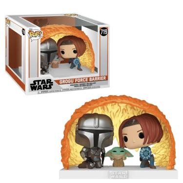 Imagem de Funko Pop Star Wars The Mandalorian 719 Grogu Force Barrier