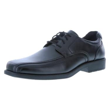 Imagem de Hunter's Bay Sapato social masculino Carlin Oxford com cadarço da Payless, Preto, 10 Wide