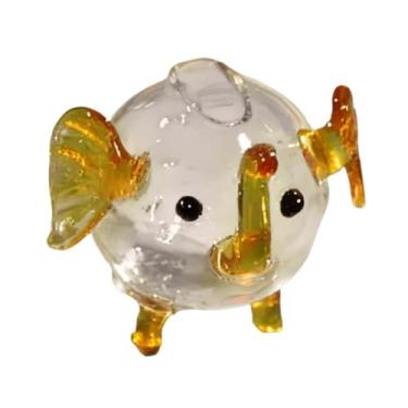 Imagem de BLWOTMOR Cofrinho de Vidro com Recipiente para Moedas, Jarra Transparente, Item de Armazenamento, Função Prática, Decoração Elementar, Adequado para Meninos E, Sem Rolha