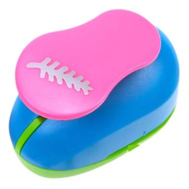 Imagem de Nishiyuenyi Máquina de Estampagem de Papel Stamps Edge Kids Paper Craft Punch com Alavanca, Leve para Cartões E álbuns, Cor Aleatória, Style D