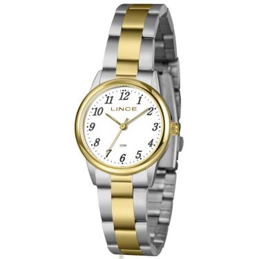 Imagem de Relógio Lince Feminino Ref: Lrtm032l30 B2sk Social Bicolor
