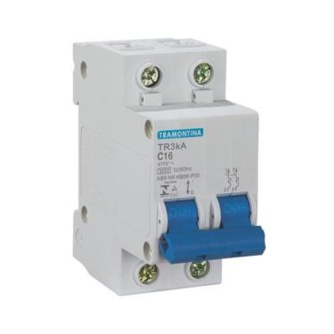 Imagem de Disjuntor Branco 2 X 25a - Tramontina