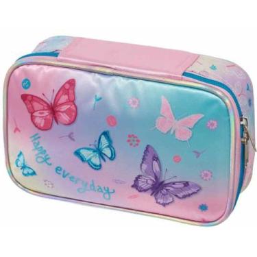 Imagem de Estojo BOX PACK ME WINGS Cetim com Glitter e ALTO Relevo - Pacific