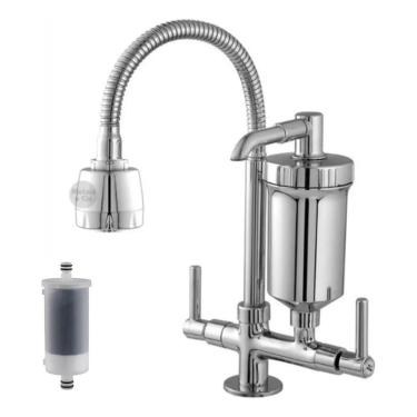 Imagem de 2X Torneira Gourmet Luxo Com Filtro Mesa Pia De Bancada
